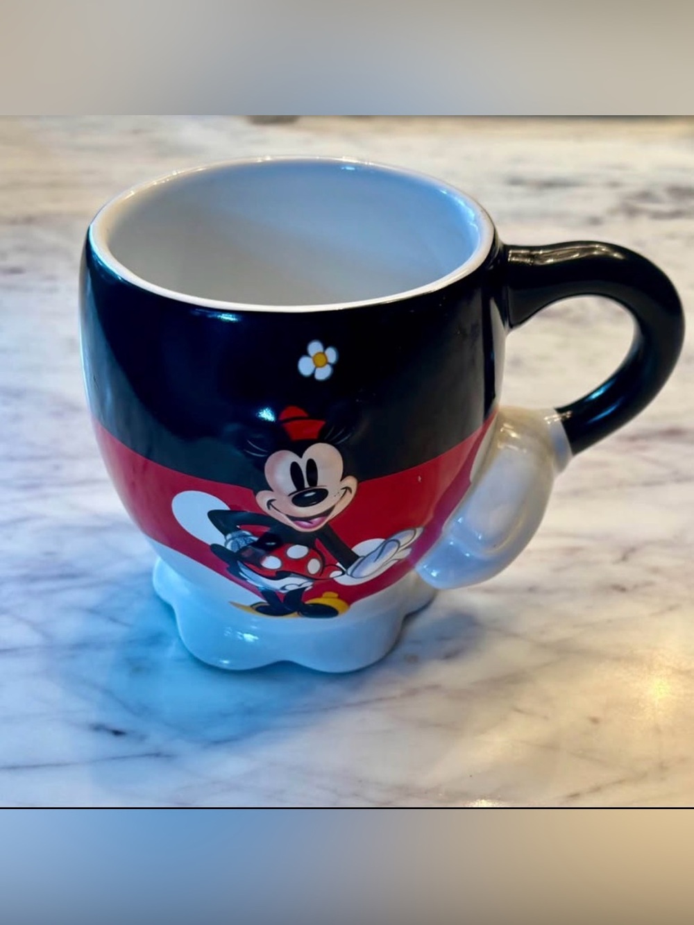 Disney Parks figural Minnie Mouse mug